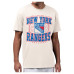 Футболка New York Rangers Starter Cream Distressed Rink
