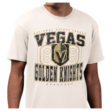 Футболка Vegas Golden Knights Starter Cream Distressed Rink Футболка Vegas Golden Knights Starter Cream Distressed Rink