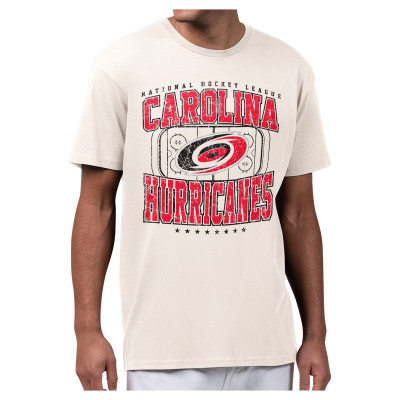 Футболка Carolina Hurricanes Starter Cream Distressed Rink