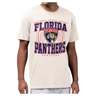 Футболка Florida Panthers Starter Cream Distressed Rink