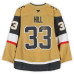 Джерси с автографом Adin Hill Vegas Golden Knights Fanatics Authentic Gold Fanatics Authentic Pro