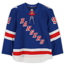Игровая джерси Brendan Brisson New York Rangers Fanatics Authentic #91 Blue Set 2 from the 2025-26 NHL Season Игровая джерси Brendan Brisson New York Rangers Fanatics Authentic #91 Blue Set 2 from the 2025-26 NHL Season