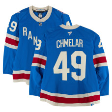 Игровая джерси Jaroslav Chmelař New York Rangers Fanatics Authentic #49 Blue Centennial vs. Toronto Maple Leafs on March 5, 2026 Игровая джерси Jaroslav Chmelař New York Rangers Fanatics Authentic #49 Blue Centennial vs. Toronto Maple Leafs on March 5, 2026