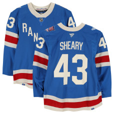 Игровая джерси Conor Sheary New York Rangers Fanatics Authentic #43 Blue Centennial vs. Toronto Maple Leafs on March 5, 2026 Игровая джерси Conor Sheary New York Rangers Fanatics Authentic #43 Blue Centennial vs. Toronto Maple Leafs on March 5, 2026