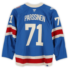 Игровая джерси Juuso Parssinen New York Rangers Fanatics Authentic #71 Blue Centennial vs. Toronto Maple Leafs on March 5, 2026 Игровая джерси Juuso Parssinen New York Rangers Fanatics Authentic #71 Blue Centennial vs. Toronto Maple Leafs on March 5, 2026