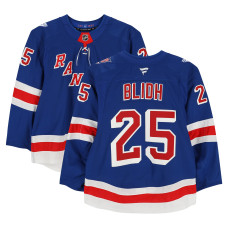 Игровая джерси Anton Blidh New York Rangers Fanatics Authentic #25 Blue Set 2 from the 2025-26 NHL Season Игровая джерси Anton Blidh New York Rangers Fanatics Authentic #25 Blue Set 2 from the 2025-26 NHL Season