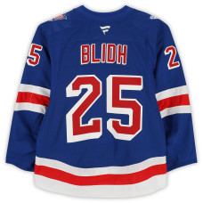 Игровая джерси Anton Blidh New York Rangers Fanatics Authentic #25 Blue Set 2 from the 2025-26 NHL Season Игровая джерси Anton Blidh New York Rangers Fanatics Authentic #25 Blue Set 2 from the 2025-26 NHL Season