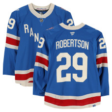 Игровая джерси Matthew Robertson New York Rangers Fanatics Authentic #29 Blue Centennial vs. Toronto Maple Leafs on March 5, 2026 Игровая джерси Matthew Robertson New York Rangers Fanatics Authentic #29 Blue Centennial vs. Toronto Maple Leafs on March 5, 2026
