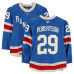 Игровая джерси Matthew Robertson New York Rangers Fanatics Authentic #29 Blue Centennial vs. Toronto Maple Leafs on March 5, 2026 Игровая джерси Matthew Robertson New York Rangers Fanatics Authentic #29 Blue Centennial vs. Toronto Maple Leafs on March 5, 2026