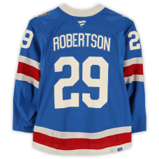 Игровая джерси Matthew Robertson New York Rangers Fanatics Authentic #29 Blue Centennial vs. Toronto Maple Leafs on March 5, 2026 Игровая джерси Matthew Robertson New York Rangers Fanatics Authentic #29 Blue Centennial vs. Toronto Maple Leafs on March 5, 2026