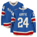 Игровая джерси Tye Kartye New York Rangers Fanatics Authentic #24 Blue Centennial vs. Toronto Maple Leafs on March 5, 2026 Игровая джерси Tye Kartye New York Rangers Fanatics Authentic #24 Blue Centennial vs. Toronto Maple Leafs on March 5, 2026