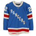 Игровая джерси Jonny Brodzinski New York Rangers Fanatics Authentic #22 Blue Centennial vs. Toronto Maple Leafs on March 5, 2026