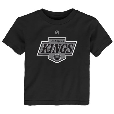 Футболка для малыша Los Angeles Kings Outerstuff Black Primary Logo