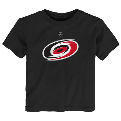 Детская Carolina Hurricanes Outerstuff Black Primary Logo T-Shirt