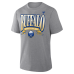 Футболка Buffalo Sabres Gray Hockey Heritage Tri-Blend