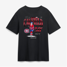 Футболка Montreal Canadiens Cole Caufield Black 50 Goals
