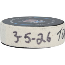 Шайба с игры Matias Maccelli Toronto Maple Leafs Fanatics Authentic from March 5, 2026 vs. New York Rangers Шайба с игры Matias Maccelli Toronto Maple Leafs Fanatics Authentic from March 5, 2026 vs. New York Rangers