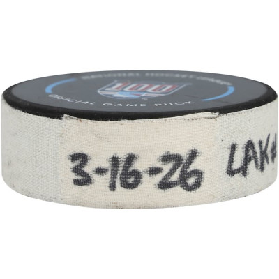 Шайба с игры Drew Doughty Los Angeles Kings Fanatics Authentic from March 16, 2026 vs. New York Rangers