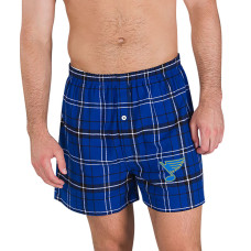 St. Louis Blues Concepts Sport Royal Ultimate Flannel Boxers St. Louis Blues Concepts Sport Royal Ultimate Flannel Boxers