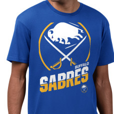 Футболка Buffalo Sabres Starter Royal Logo Zoom