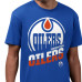 Футболка Edmonton Oilers Starter Royal Logo Zoom