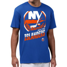 New York Islanders Starter Royal Logo Zoom T-Shirt