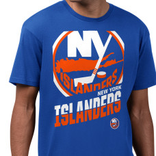New York Islanders Starter Royal Logo Zoom T-Shirt