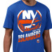 New York Islanders Starter Royal Logo Zoom T-Shirt