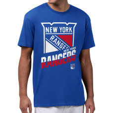 Футболка New York Rangers Starter Blue Logo Zoom Футболка New York Rangers Starter Blue Logo Zoom