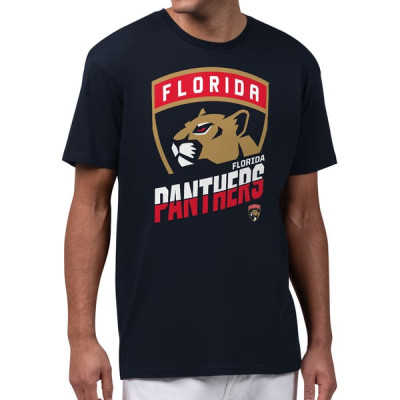 Футболка Florida Panthers Starter Navy Logo Zoom