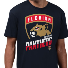 Футболка Florida Panthers Starter Navy Logo Zoom Футболка Florida Panthers Starter Navy Logo Zoom