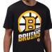 Футболка Boston Bruins Starter Black Logo Zoom