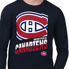 Футболка с длинным рукавом Montreal Canadiens Starter Navy Logo Zoom Футболка с длинным рукавом Montreal Canadiens Starter Navy Logo Zoom