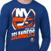 New York Islanders Starter Royal Logo Zoom Long Sleeve T-Shirt