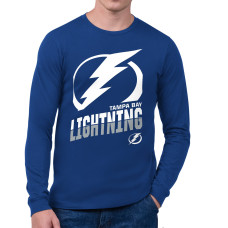 Футболка с длинным рукавом Tampa Bay Lightning Starter Royal Logo Zoom