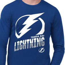 Футболка с длинным рукавом Tampa Bay Lightning Starter Royal Logo Zoom