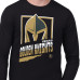 Футболка с длинным рукавом Vegas Golden Knights Starter Black Logo Zoom