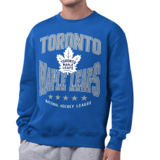 Свитшот Toronto Maple Leafs Starter Center Squeeze Tri-Blend Fleece - Royal