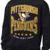 Свитшот Pittsburgh Penguins Starter Black Center Squeeze Tri-Blend Fleece