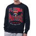 Свитшот Florida Panthers Starter Navy Center Squeeze Tri-Blend Fleece