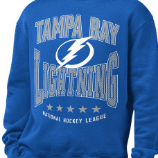 Свитшот Tampa Bay Lightning Starter Royal Center Squeeze Tri-Blend Fleece Свитшот Tampa Bay Lightning Starter Royal Center Squeeze Tri-Blend Fleece