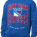 Свитшот New York Rangers Starter Blue Center Squeeze Tri-Blend Fleece