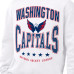 Свитшот Washington Capitals Starter White Center Squeeze Tri-Blend Fleece
