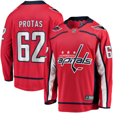 Джерси Washington Capitals Ilya Protas Fanatics Red Home Breakaway