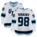 Игровая джерси Mikhail Sergachev Utah Mammoth Fanatics Authentic #98 White Set 2 Worn During Games Played Between December 14, 2025 and March 28, 2026