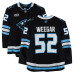 Игровая джерси MacKenzie Weegar Utah Mammoth Fanatics Authentic #52 Black Set 2 Worn During Games Played Between January 11 and March 26, 2026