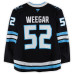 Игровая джерси MacKenzie Weegar Utah Mammoth Fanatics Authentic #52 Black Set 2 Worn During Games Played Between January 11 and March 26, 2026