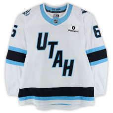 Игровая джерси John Marino Utah Mammoth Fanatics Authentic #6 White Set 2 Worn During Games Played Between December 14, 2025 and March 28, 2026