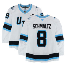 Игровая джерси Nick Schmaltz Utah Mammoth Fanatics Authentic #8 White Set 2 Worn During Games Played Between December 14, 2025 and March 28, 2026