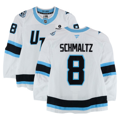 Игровая джерси Nick Schmaltz Utah Mammoth Fanatics Authentic #8 White Set 2 Worn During Games Played Between December 14, 2025 and March 28, 2026